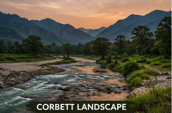 Corbett Landscape Zone safari landscape